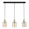 SIERRA GOLD AMBER LAMPA WISZĄCA 3 LISTWA TK Lighting 6666