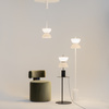 Lampa podłogowa z białym ciekawym kloszem LED 3000K Kyoto MOD178FL-L11G3K Maytoni