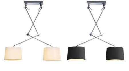 Lampa wisząca ADAM 2 S AZzardo MD2299-2S abażury od 20cm do 30 cm - kolor do wyboru