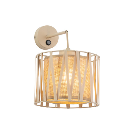 Kinkiet HARMONY SABIA JUTA 1XE27 Tk Lighting 11462