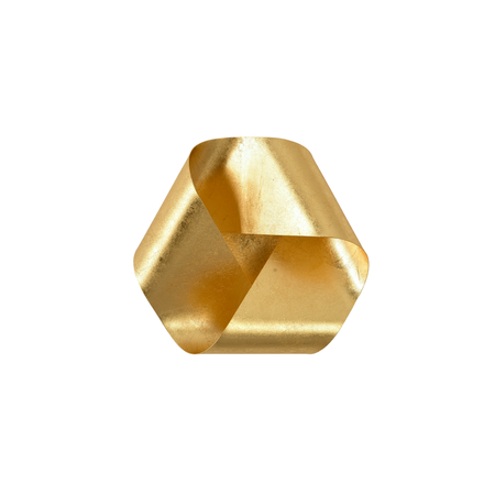 Złoty kinkiet LED 3000K Orchidia WL0120 Yaskr