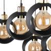 Lampa wisząca CYKLOP VI BLACK TK Lighting 2756