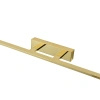 Długi złoty kinkiet łazienkowy 96cm nad lustro Elgidia LED 3500K WL0122-L-GD Yaskr