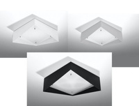 Lampa sufitowa plafon AVIOR LED Sollux Lighting SL.0907 SL.0908 SL.0909 - kolor do wyboru