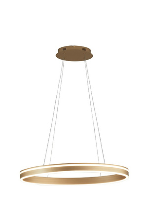 Lampa wisząca owalna z trzystopniowym ściemniaczem typu "klik" Vivies Aviano Lighting 6201-115