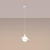 Lampa wisząca HYPERION 1 biały Sollux SL.1356