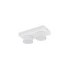 Dwupunktowa biała lampa sufitowa BRIX WHITE 2xGX53 Tk Lighting 11295