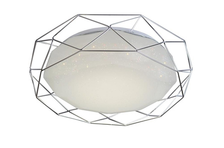 SVEN LAMPA SUFITOWA PLAFON 43 16W LED 3000K CHROM Candellux 98-66237