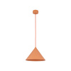 Stożkowa lampa wisząca o średnicy 26cm CONO M SALMON 1XE27 Tk Lighting 11384