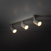 LIVIA GRAY LAMPA SUFITOWA 3 TK Lighting 10242