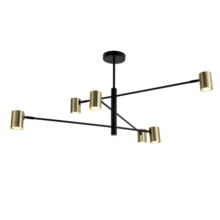 Lampa wisząca Snow 6 złota 6xGU10 Light Prestige LP-731/6P GD