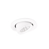 Okrągłe ruchome oczko sufitowe podtynkowe LED 3000K Maxlight H0132 Rubio