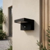 Czarny kinkiet elewacyjny LED z czujnikiem ruchu MODENA Kaja Lighting K-8247