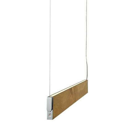 Lampa wisząca NORMAN LED WOOD AZzardo MD5932L-X WO AZ1686