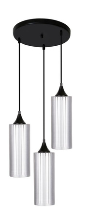 LAMPA WISZĄCA CONCEPT TALERZ 3X60W E27 SREBRNY Candellux 33-77967