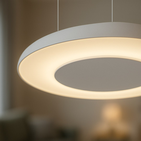 Lampa wisząca Piattino Biały 30W LED 3000K-4000k-6000K Milagro ML1813