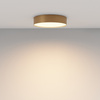 Plafon o średnicy 30cm ze złotą matową obramówką LED 3000K Zon C032CL-36W3K-RD-MG Maytoni
