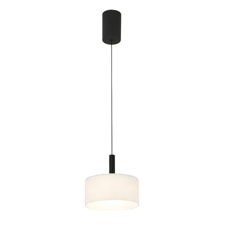 Pojedyńcza lampa wisząca białe mleczne szkło LED 3000K/4000K/6000K Austis Italux PND-02836-1-BK