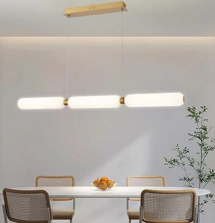 Lampa wisząca złota CATKIN LED Reality 339103-09