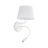 MAJA WHITE KINKIET 2 E27 + G9 TK Lighting 10080