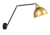Truck lampa kinkiet czarny+złoty 1x40w e27 klosz złoty Candellux 21-05915