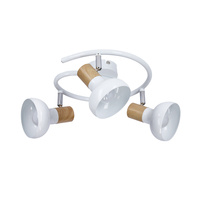 PUERTO LAMPA SUFITOWA SPIRALA 3X40W E14 BIAŁY Candellux 98-62697