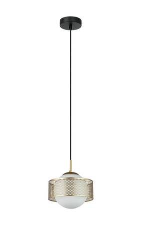 Lampa wisząca LOMICA 25cm złota Italux PND-55456-1L-GD