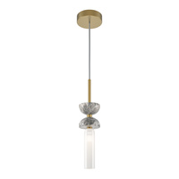Pojedyńcza lampa wisząca z elemntem z marmuru Kyoto MOD178PL-01GR Maytoni
