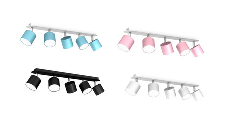Lampa sufitowa DIXIE MLP7598 MLP7603 MLP7608 MLP7613 Milagro kolor do wyboru
