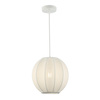 Lampa wisząca Dana Biały 1xE27 Milagro ML1805