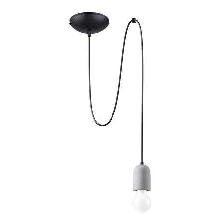 Lampa wisząca beton NESO 1 LONG Sollux Lighting SL.1159