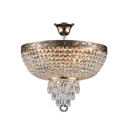 Lampa sufitowa kryształowa PALACE 40cm Maytoni DIA890-CL-05-G
