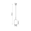 Lampa wisząca OTTO 15  Sollux Lighting  2BM SL.0741 SL.0742 - kolor do wyboru