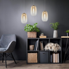 Lampa wisząca VASO 3 AMBER 4W Milagro ML1405