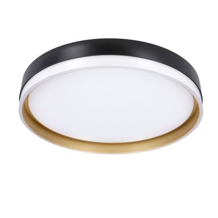 MANHATTAN LAMPA SUFITOWA PLAFON 24W LED 38 CM KLOSZ BIAŁY Candellux 13-17727