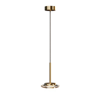 Lampa wisząca złota LED 3000K Maxlight P0649 Lunaris