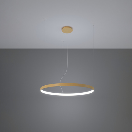 Lampa wisząca złota RIO LED 78cm THORO Sollux Lighting TH.174 TH.181 barwa do wyboru