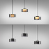 Potrójna lampa wisząca z funkcją ściemniania i Comfort LIFT RIKA Paul Neuhaus 2113-18
