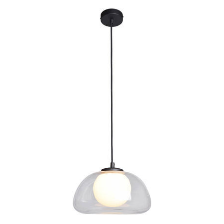 Lampa wisząca Ainale 1xG9 Italux PND-54637-1-BK-CL
