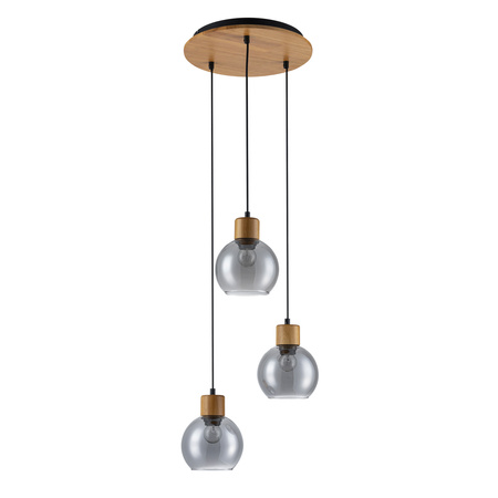 Lampa wisząca Velma 3xE27 Italux PND-67505-3-WD