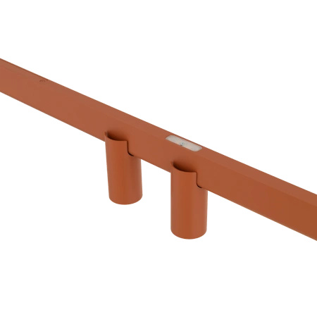Lampa wisząca belka z tubami w kolorze terakota FOURTY LINE LED 1200 Nowodvorski 12422