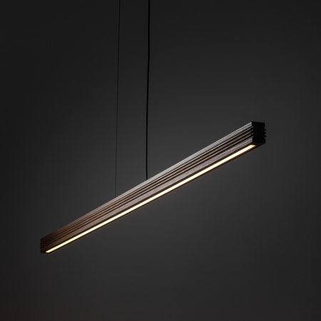 Lampa wisząca liniowa 160cm LED 3000K VIGA WOOD SOSNA SZCZOTKOWANA ORZECH Tk Lighting 11654