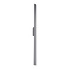 Szary pionowy kinkiet elewacyjny 121cm podświetlający ściane LED 3000K LINEA M KINKIET IP65 Tk Lighting 18176