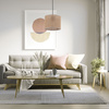 Lampa wisząca JUTA TK Lighting 6580