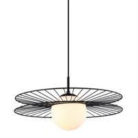 Lampa wisząca SANDY BLACK Italux MDM-4002/1 BK