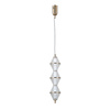 Lampa wisząca Fuente złota LED 3000K Italux PND-34395-3V-HBR