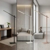 Lampa podłogowa beżowa LED ONTARIO XL FLOOR DIMM SWITCH BEIGE Azzardo AZ7302
