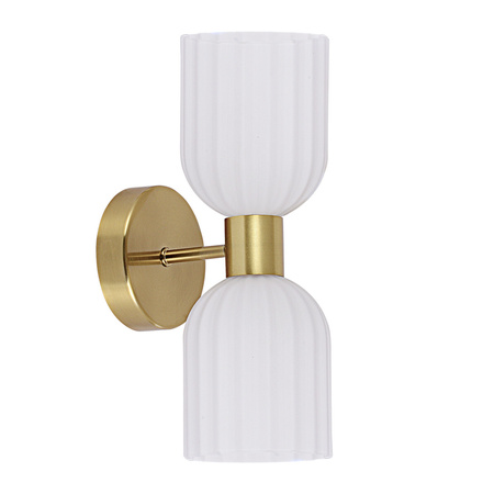 Podwójny kinkiet Piega biały 2xE14 Light Prestige LP-939/2W white