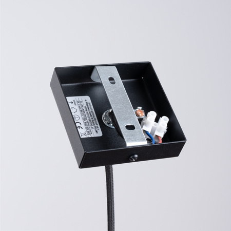 Lampa wisząca PRYSM 1 czarna Sollux SL.1400