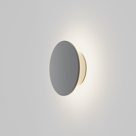Płaski okrągły kinkiet elewacyjny 14cm LED 3000K Wald O420WL-L7GF Maytoni